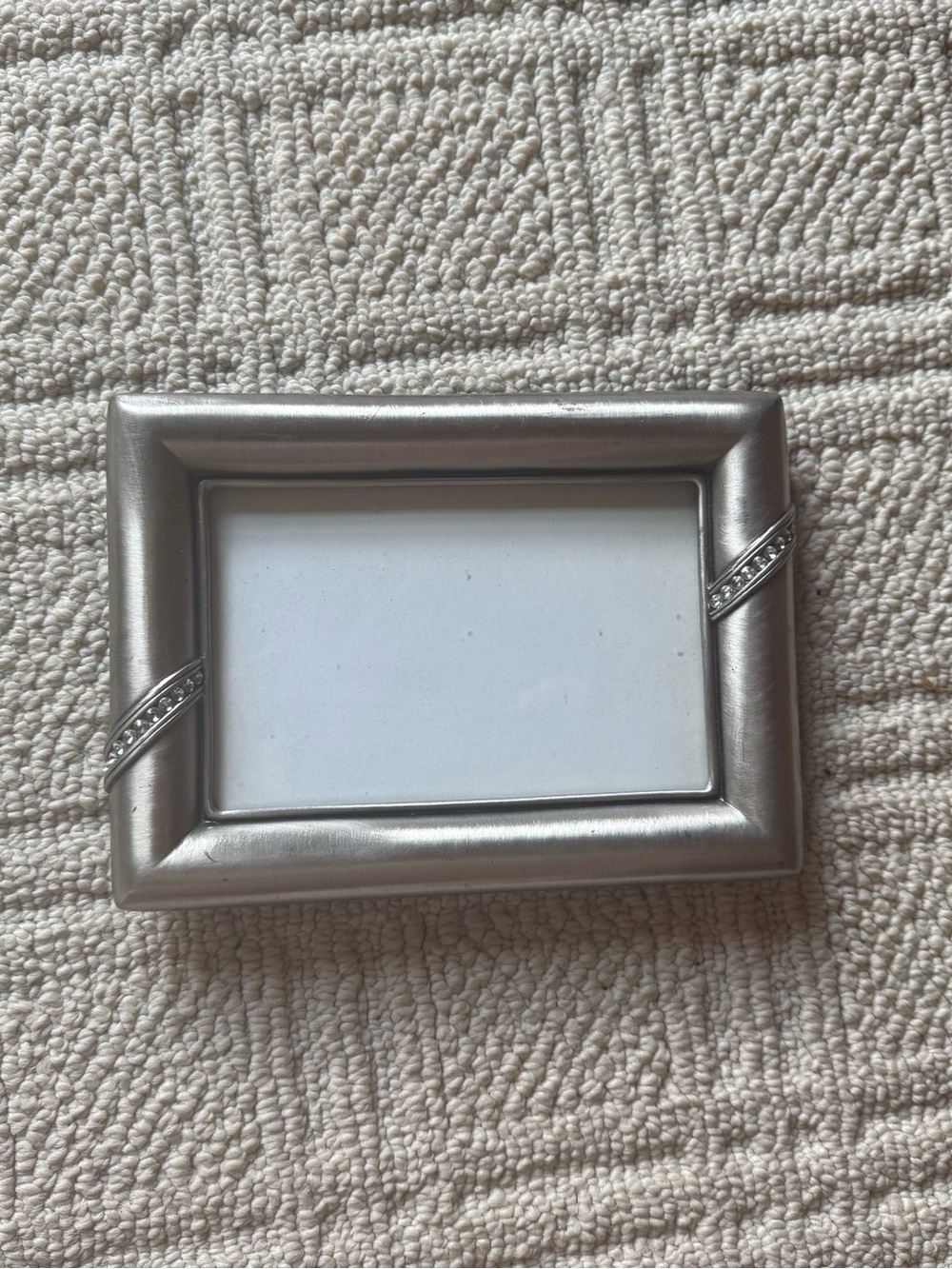 Silver Decorative Photo 4x6 Frame